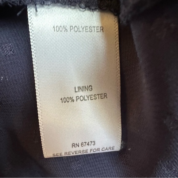 Taylor Dresses NWT. Women’s 14 navy sleeveless v-neck maxi with tie/zipper back. - Picture 6 of 7